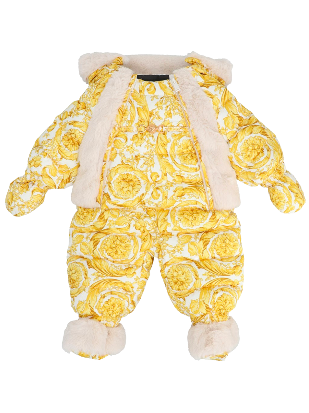 VERSACE KIDS Down Jump Suit - MAISONDEFASHION.COM