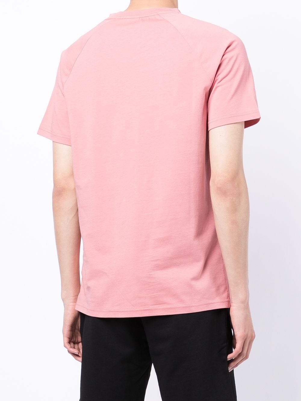 BOSS Logo-print T-shirt Open Pink - MAISONDEFASHION.COM