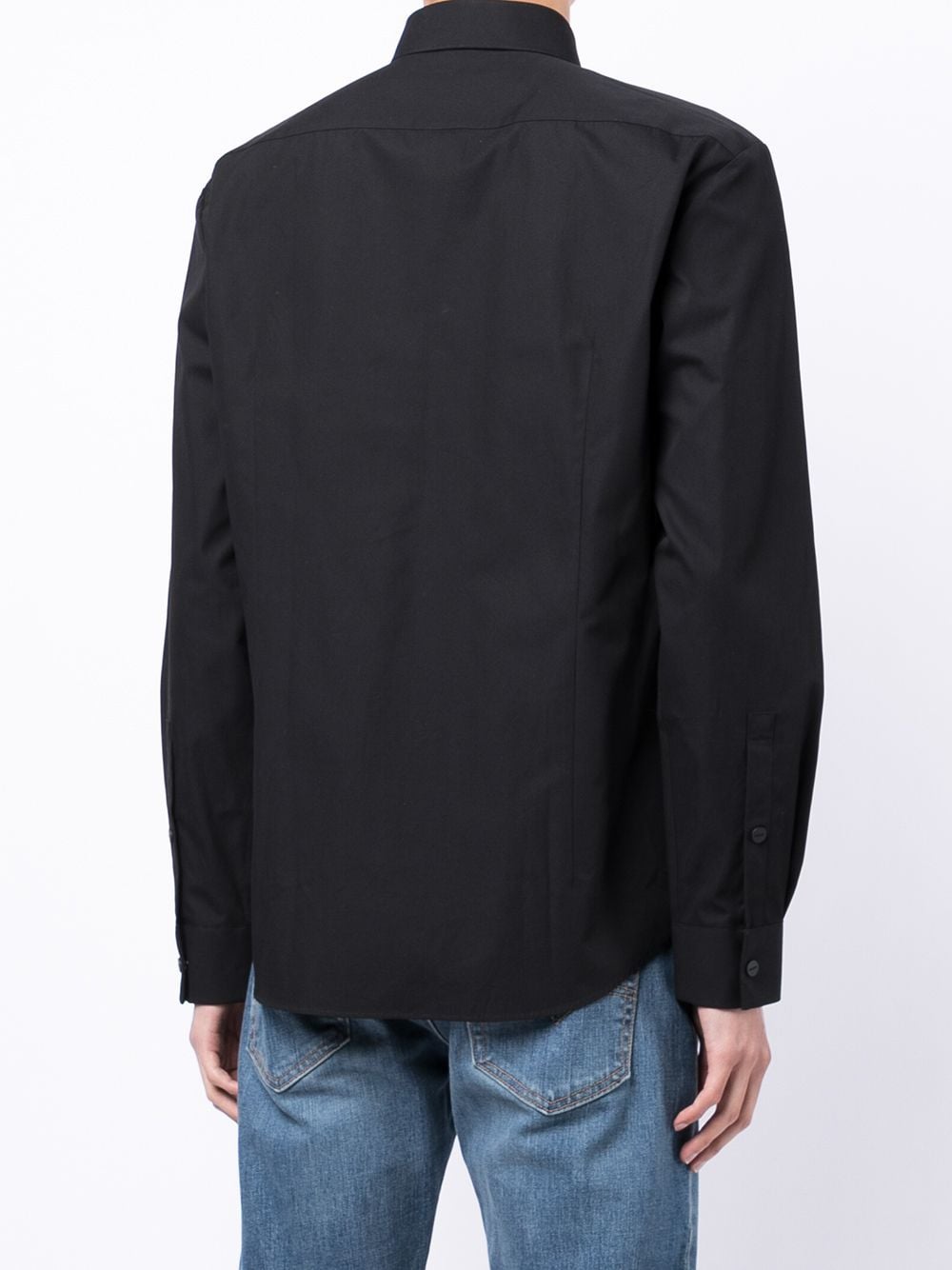HUGO Zip-pocket Shirt Black - MAISONDEFASHION.COM