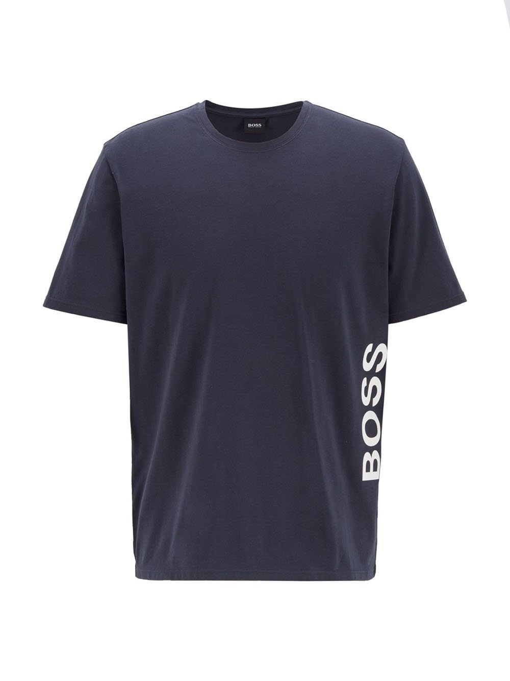 BOSS Colour-blocked T-shirt Navy - MAISONDEFASHION.COM