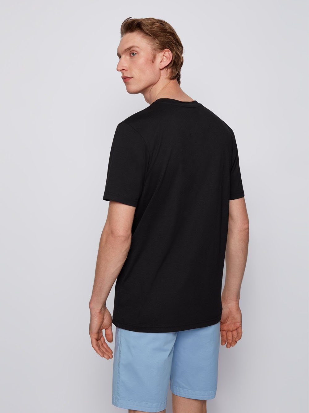 BOSS Glow in the dark panther T-shirt Black - MAISONDEFASHION.COM