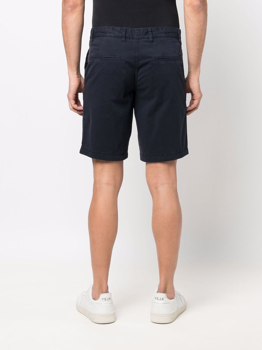 BOSS Straight-leg Bermuda Shorts - MAISONDEFASHION.COM