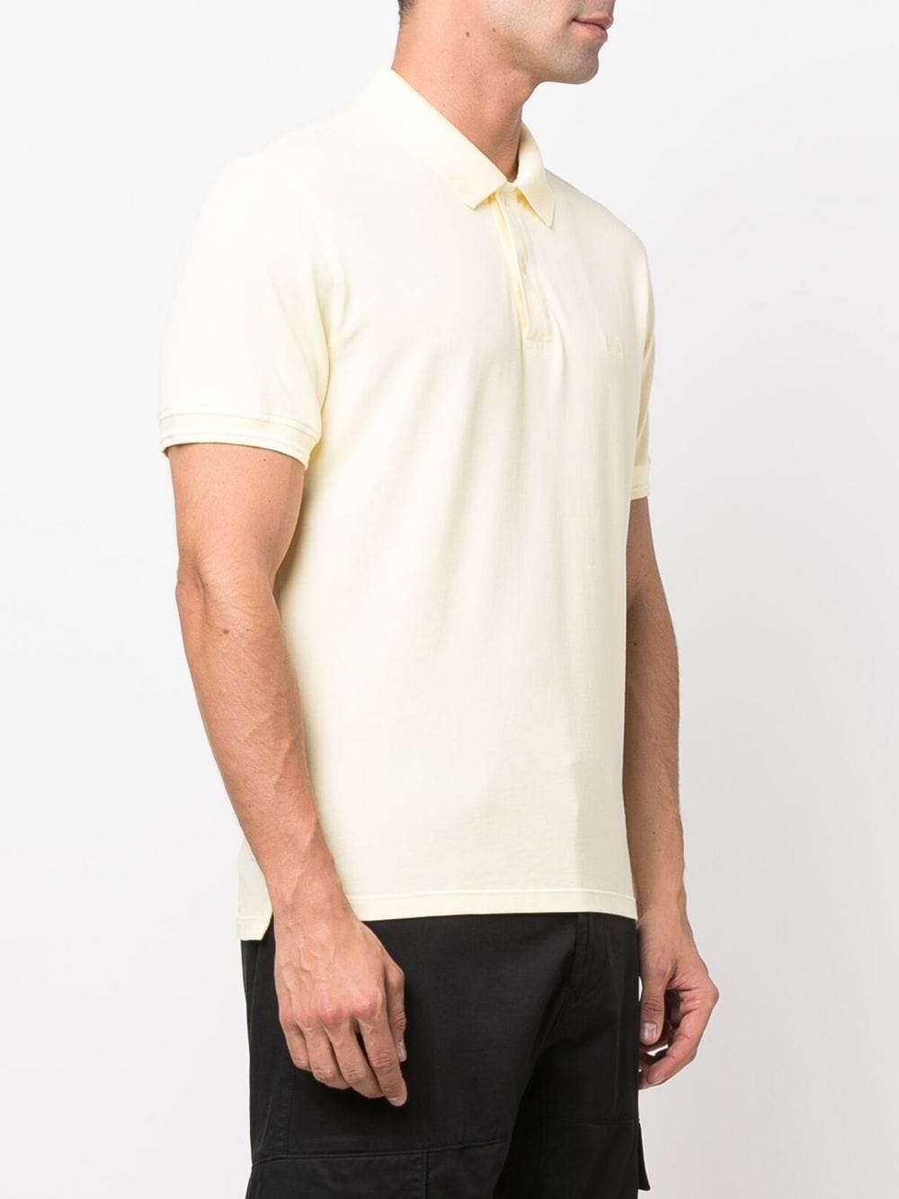 C.P COMPANY Polo T-shirt Yellow - MAISONDEFASHION.COM