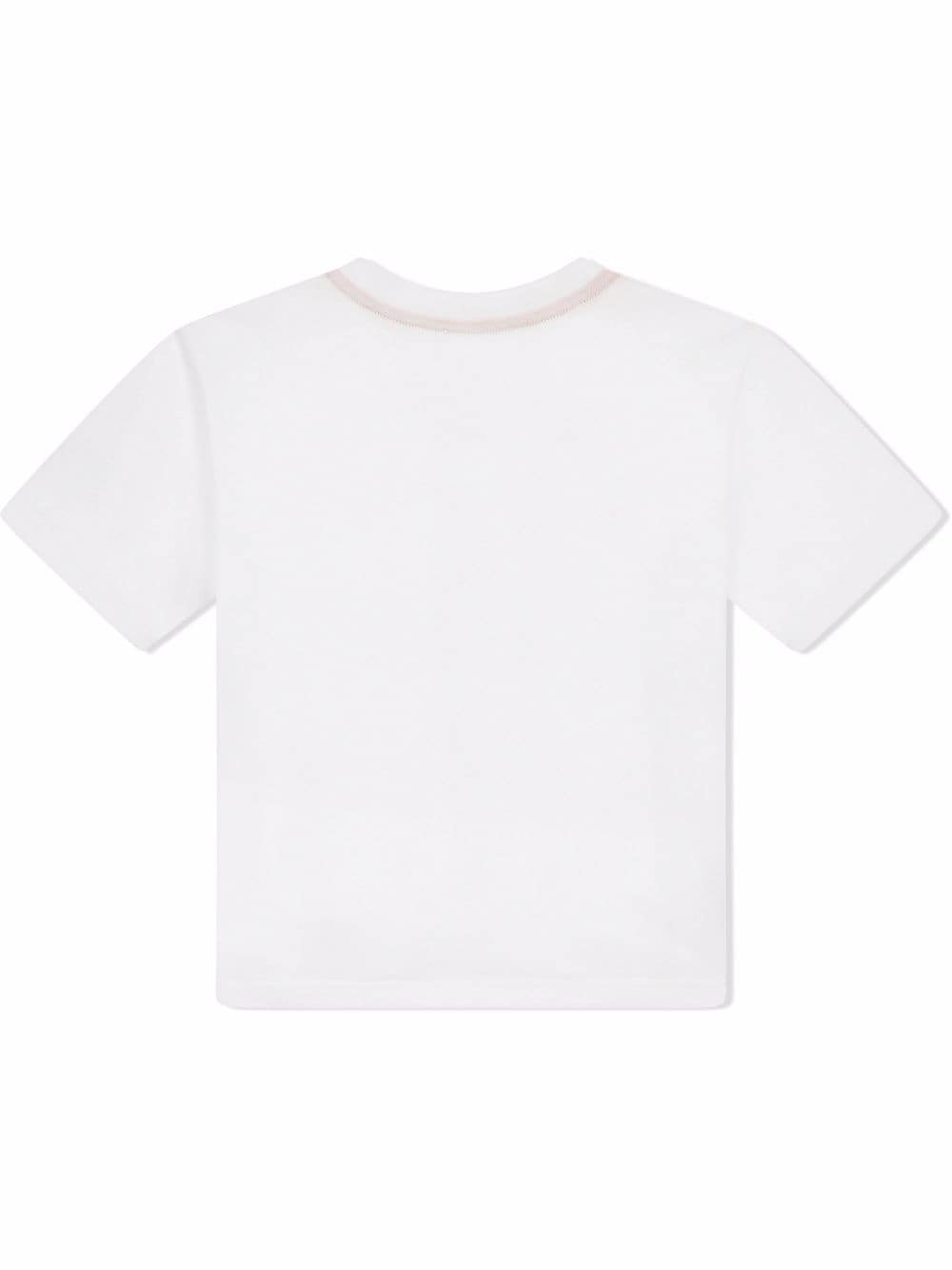 DOLCE & GABBANA KIDS DG-logo Print T-shirt White - MAISONDEFASHION.COM
