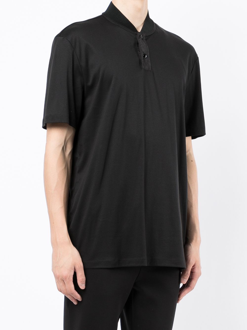 HUGO Short-sleeved Polo Shirt Black - MAISONDEFASHION.COM