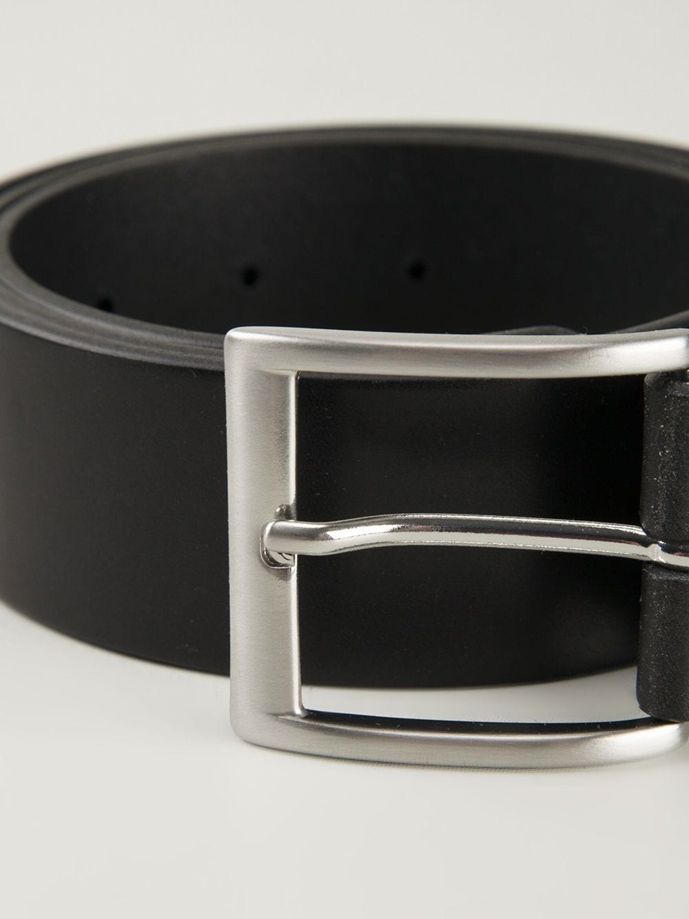 BOSS Connio Leather Belt Black - MAISONDEFASHION.COM
