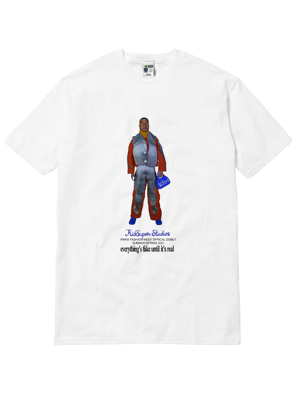 KID SUPER Kanye T-Shirt - MAISONDEFASHION.COM