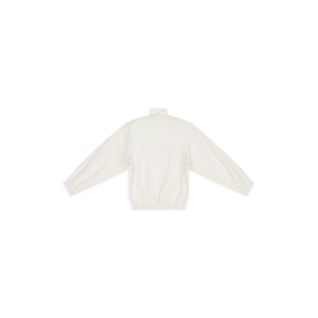 BALENCIAGA Zip Up Windbreaker Jacket White - MAISONDEFASHION.COM