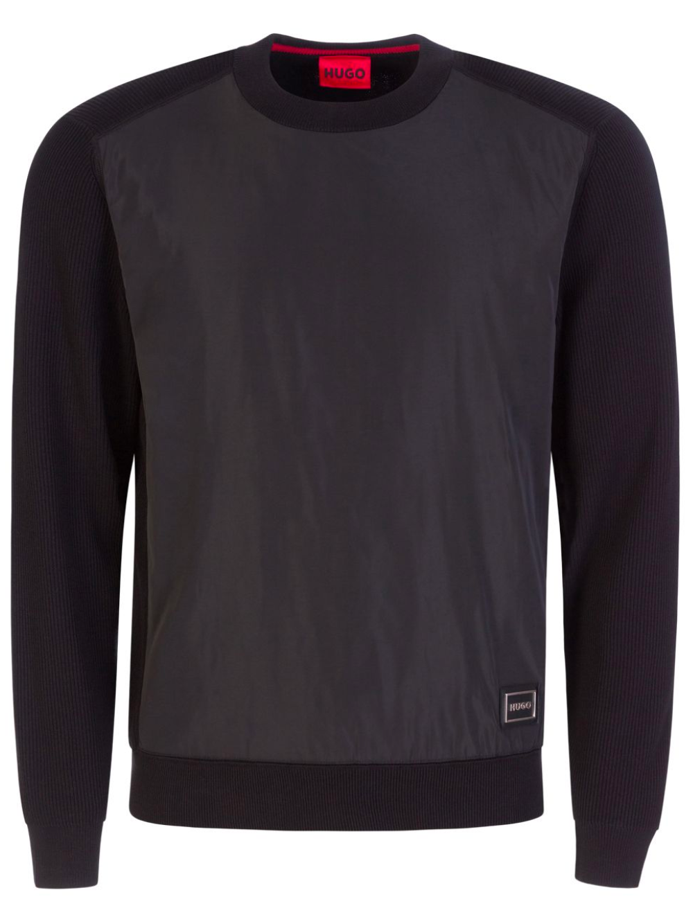 HUGO Shaibro Jumper Black - MAISONDEFASHION.COM