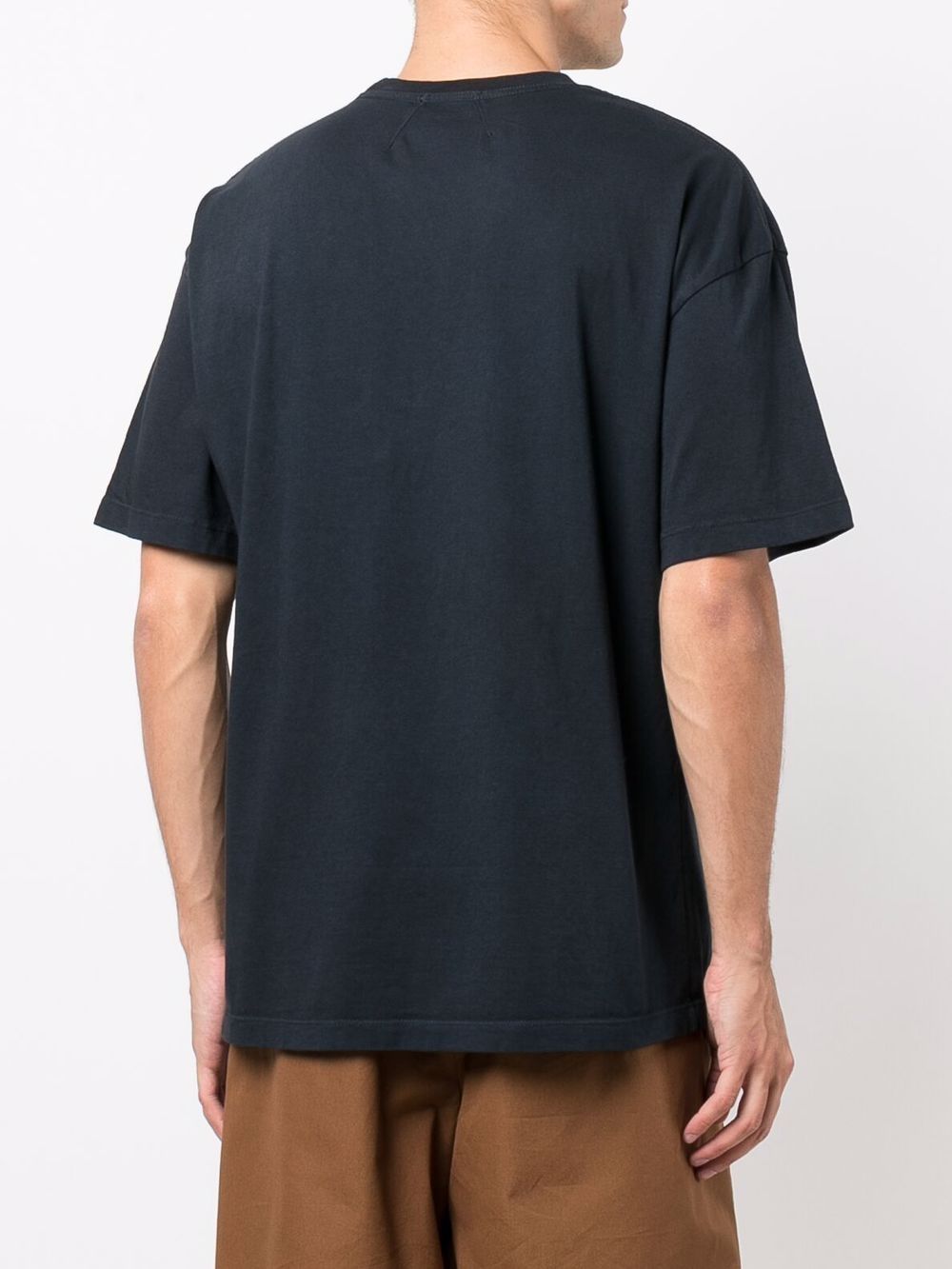 RHUDE Mirror Tee Black - MAISONDEFASHION.COM