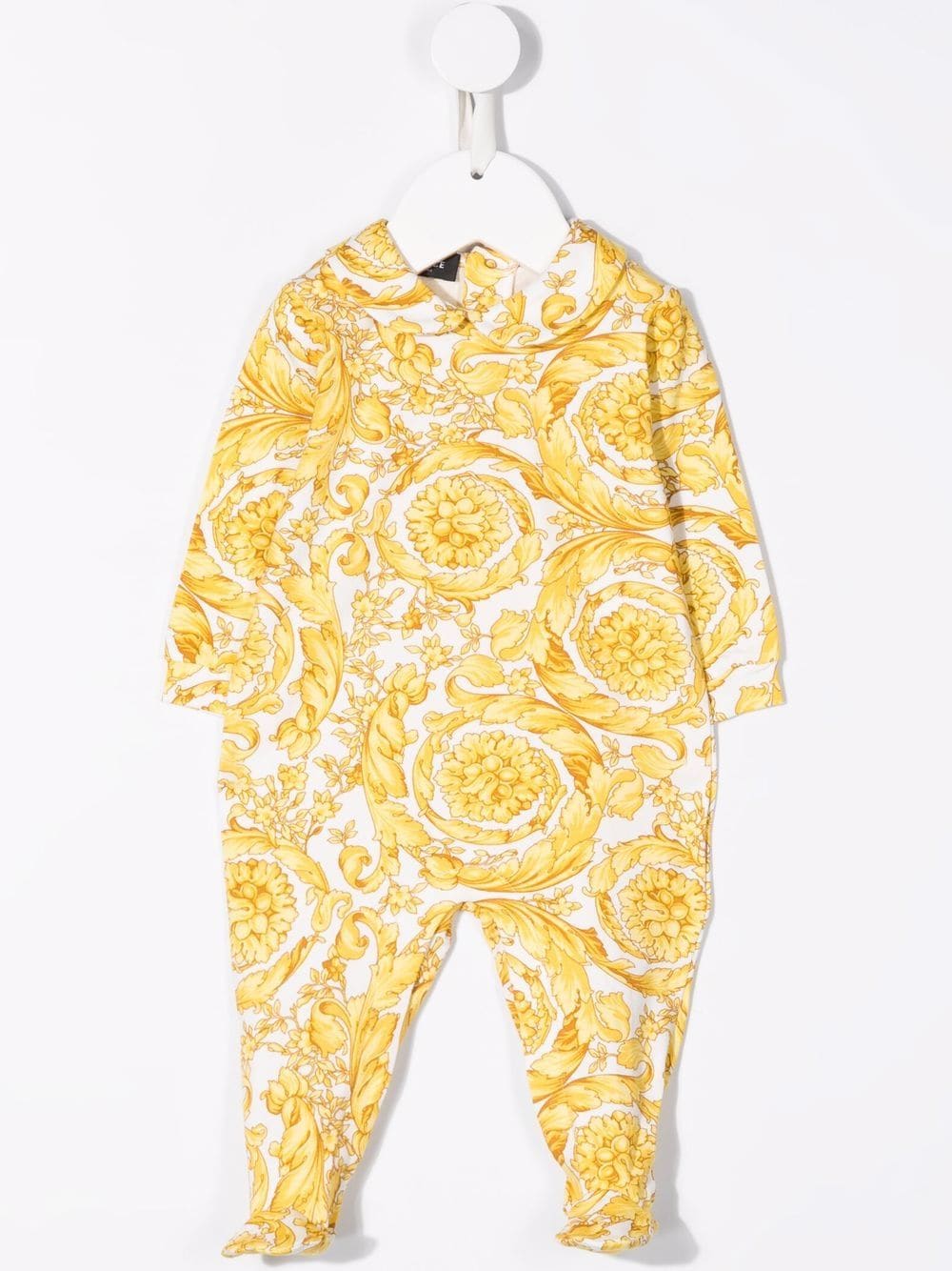 VERSACE BABY Barocco-print Pajamas - MAISONDEFASHION.COM