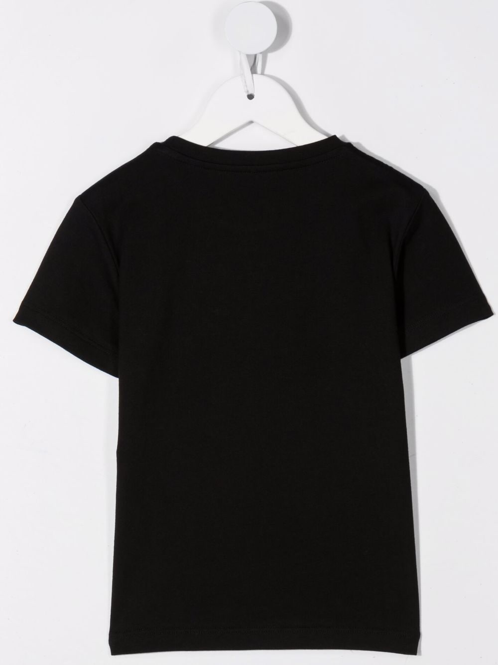 VERSACE KIDS Rhinestone-Medusa Cotton T-shirt Black - MAISONDEFASHION.COM