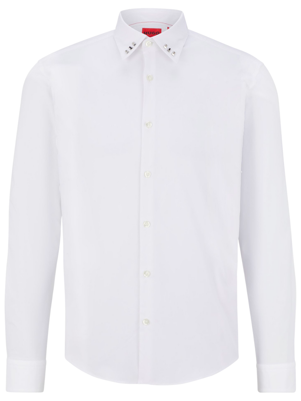 HUGO Ermo Shirt White - MAISONDEFASHION.COM