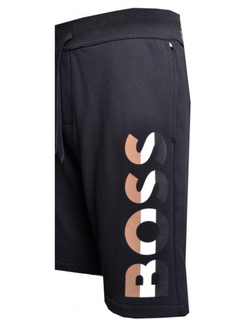 BOSS Iconic Shorts Black - MAISONDEFASHION.COM