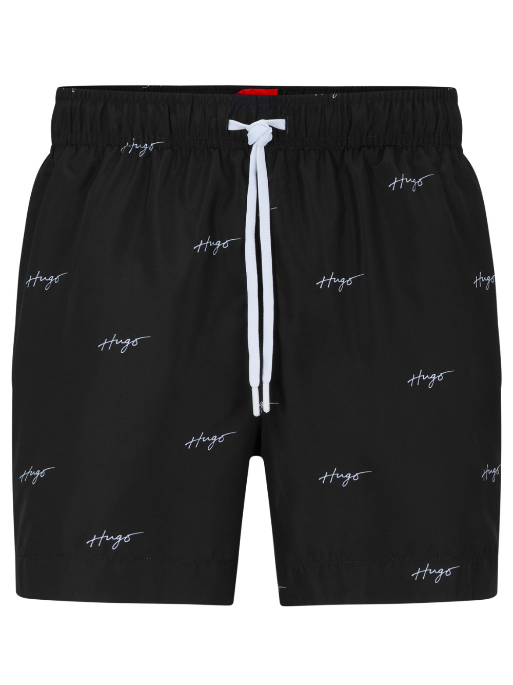 HUGO GOAT Swimming Shorts Black - MAISONDEFASHION.COM