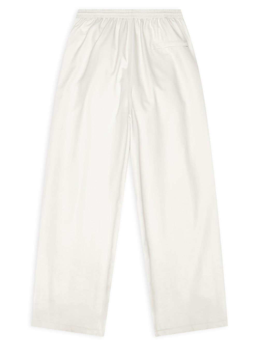 BALENCIAGA Sporty B Oversized Tracksuit Pants White - MAISONDEFASHION.COM