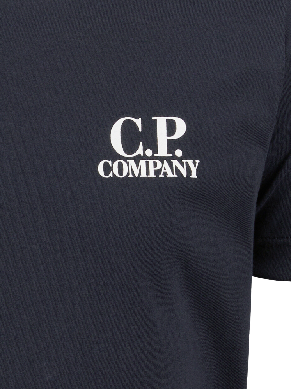 C.P. COMPANY KIDS Jersey Graphic Bird Logo T-Shirt Navy - MAISONDEFASHION.COM