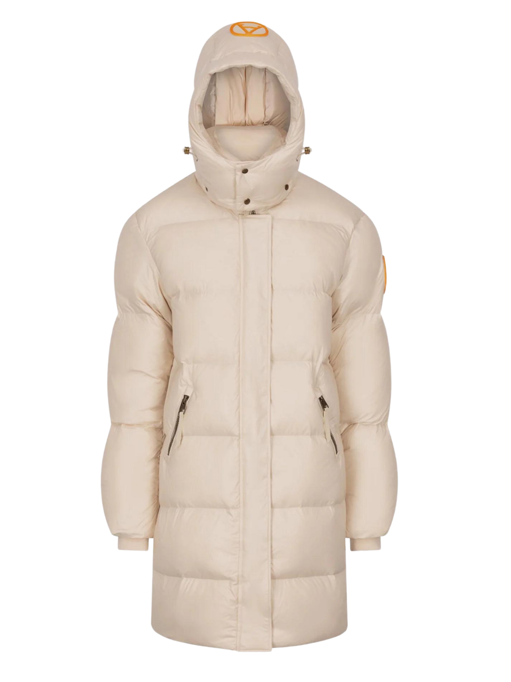 ARCTIC ARMY WOMEN Mid Length Puffer Chalk - MAISONDEFASHION.COM