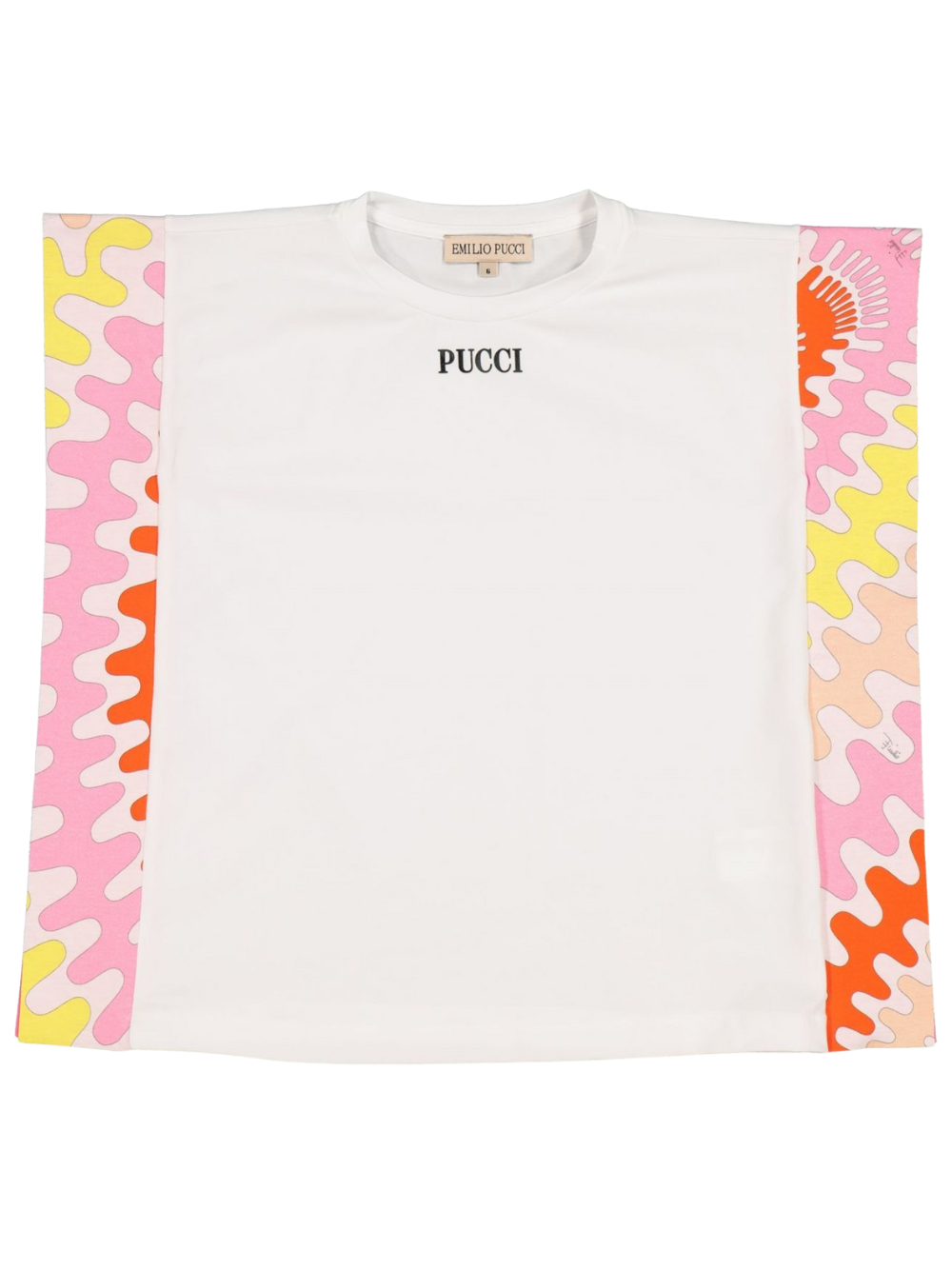 EMILIO PUCCI KIDS Maxi Print T-Shirt White – MAISONDEFASHION.COM