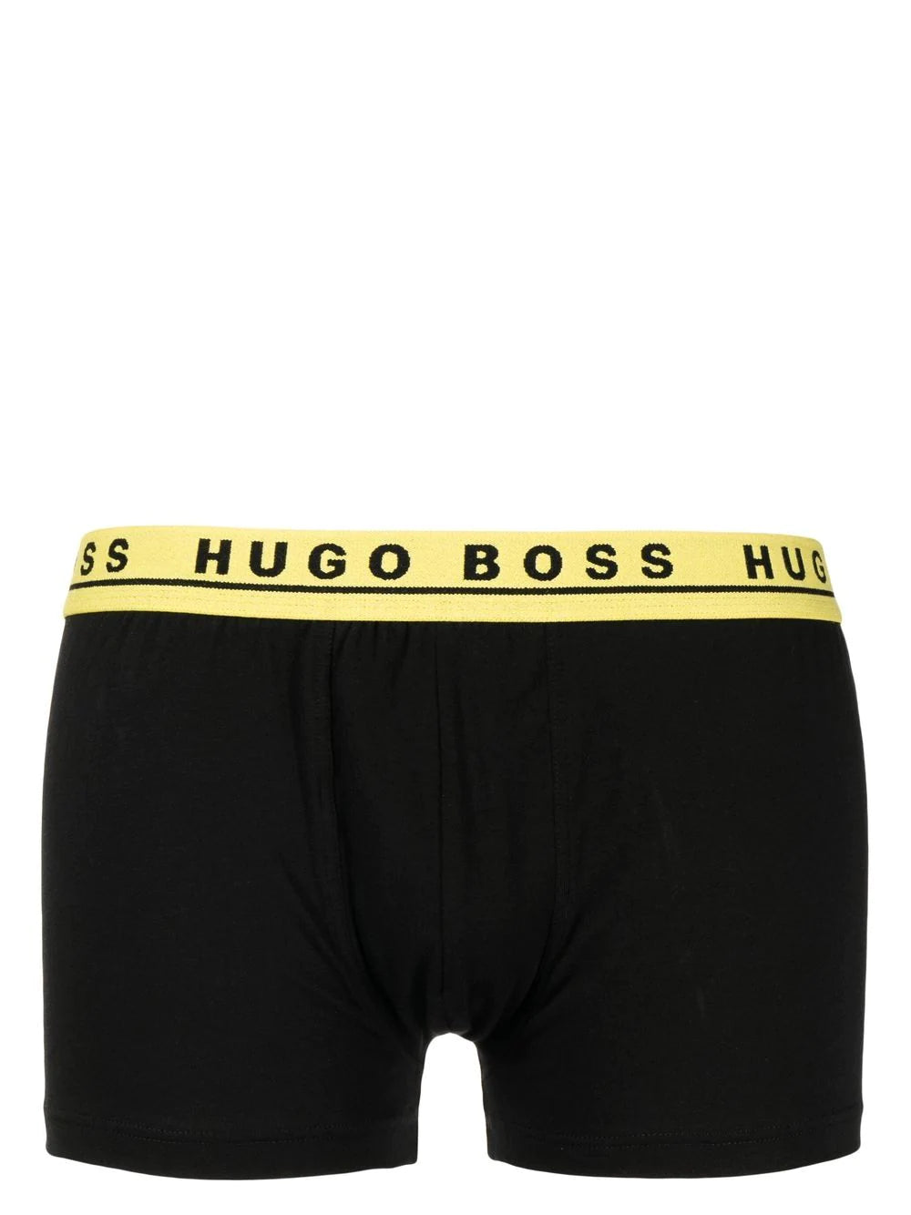 BOSS Three-pack Logo-waistband Boxers Black - MAISONDEFASHION.COM