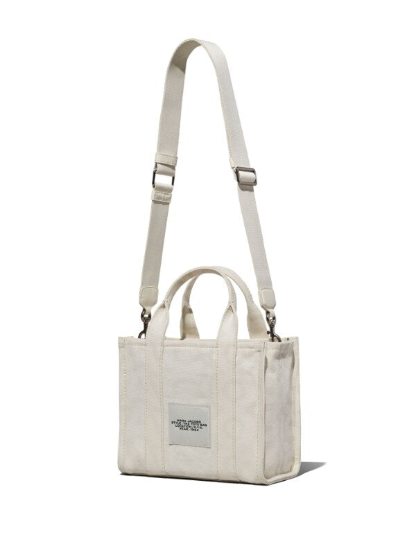 MARC JACOBS The Mini Tote Eggshell/Optic White - MAISONDEFASHION.COM