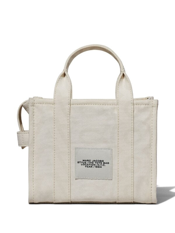 MARC JACOBS The Mini Tote Eggshell/Optic White - MAISONDEFASHION.COM