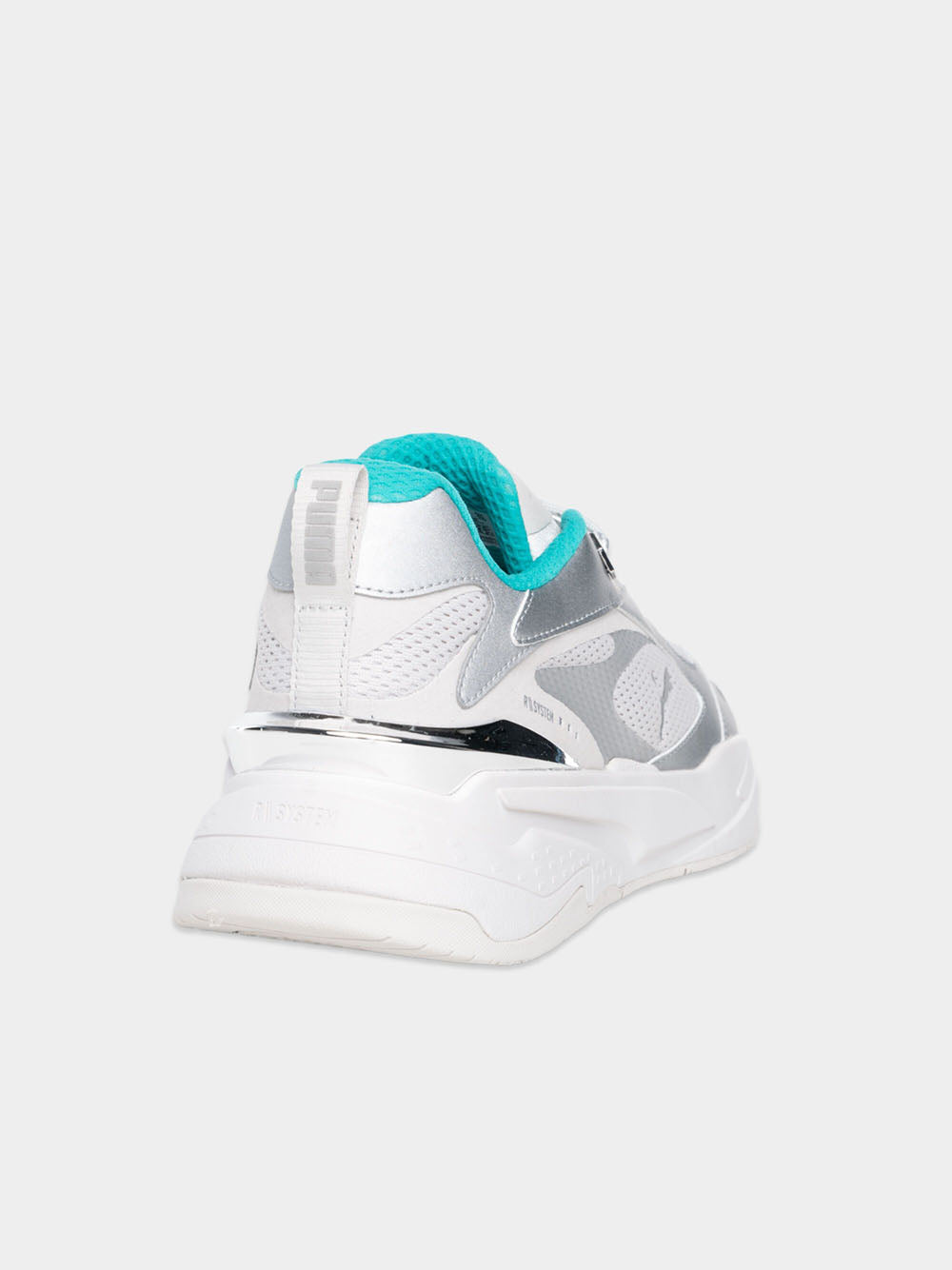 PUMA X BALR. Mesh Sneaker White - MAISONDEFASHION.COM