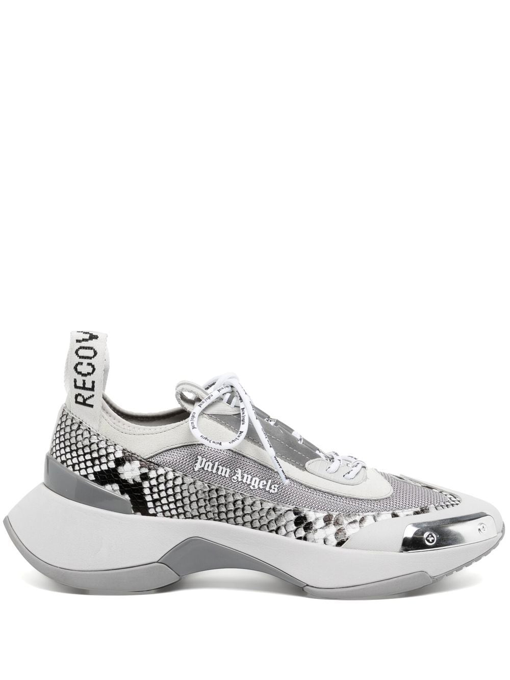 PALM ANGELS Snakeskin Recovery Sneakers - MAISONDEFASHION.COM