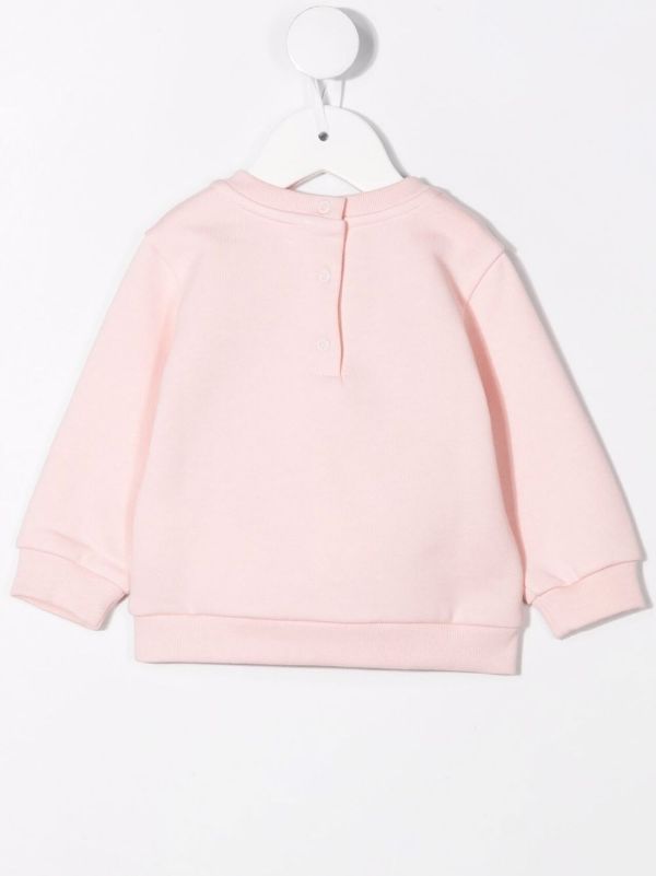 FENDI BABY Sweatshirt Pink - MAISONDEFASHION.COM