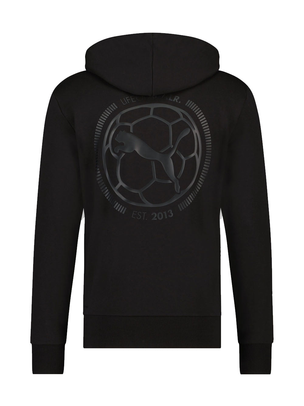 PUMA X BALR. Hooded Sweater Black MAISONDEFASHION.COM