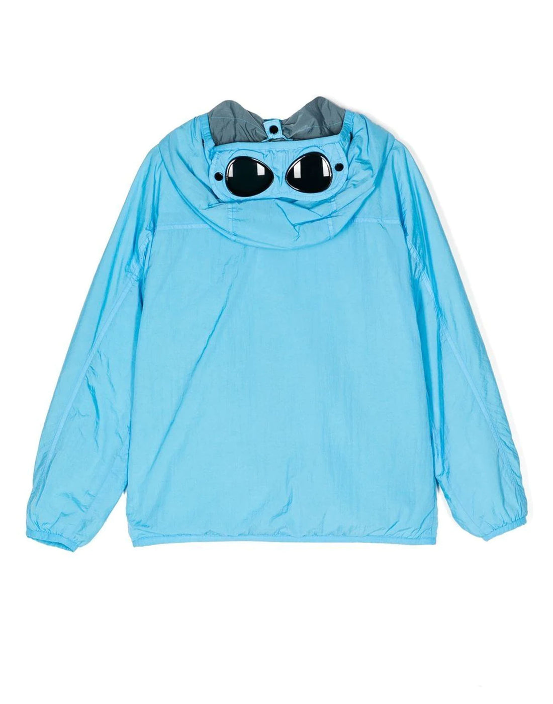 C.P. COMPANY KIDS Lightweight Hooded Jacket Bonnie Blue - MAISONDEFASHION.COM