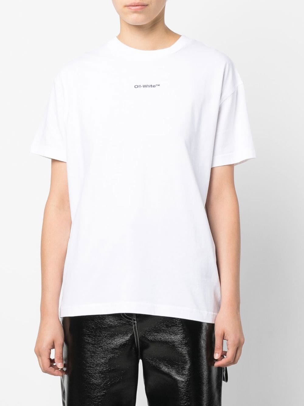 OFF-WHITE WOMEN Tie Dye Arrow Casual T-Shirt White - MAISONDEFASHION.COM