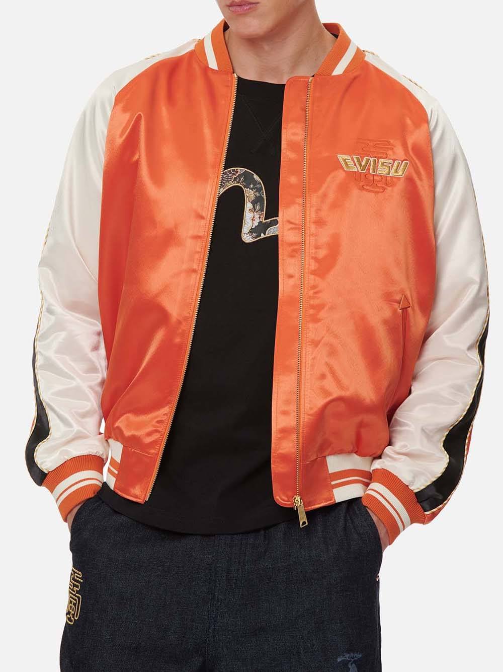 鮭*虎様 EVISU combination jacket エヴィスカ デニムブ 2022 Gold Edition Year Of The Tiger EVISU Denim Jacket Size XL | eBay