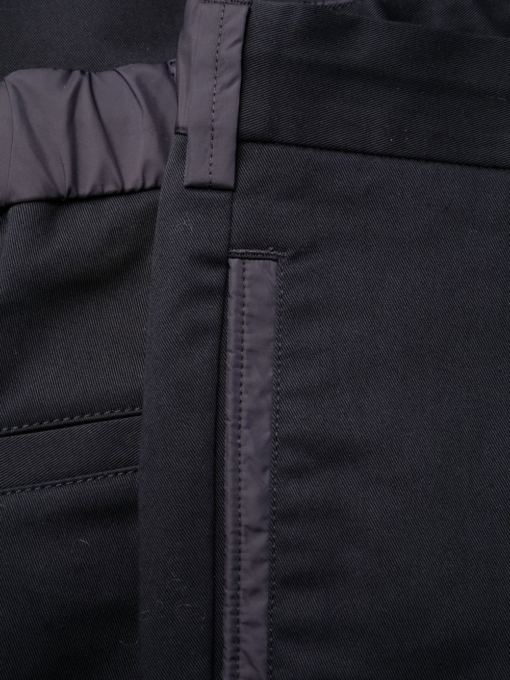 MONCLER Drawstring-waistband Tapered Trousers Blue - MAISONDEFASHION.COM