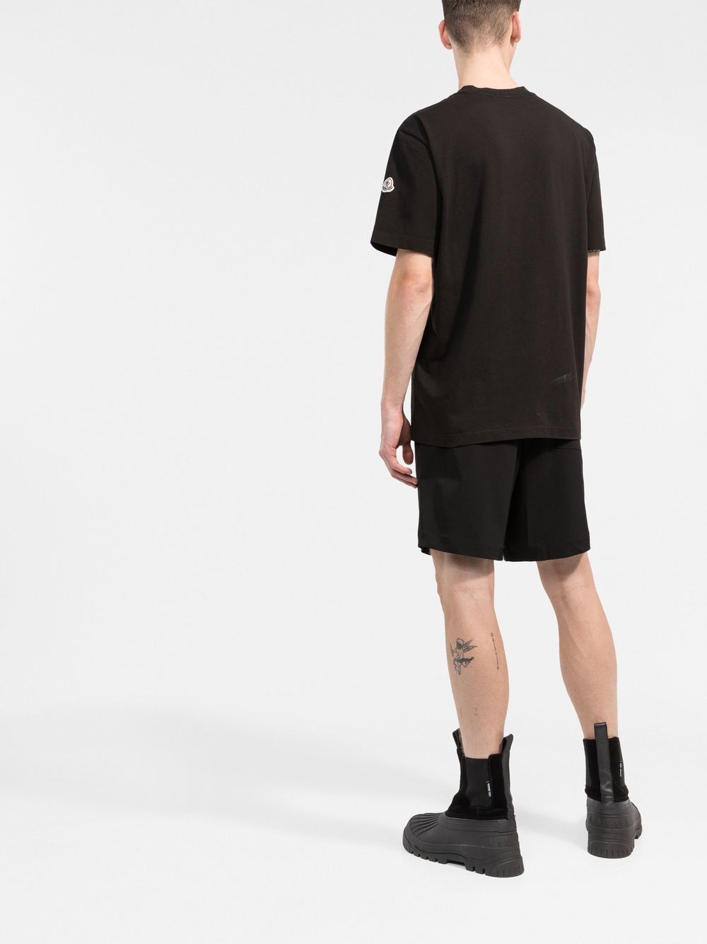 MONCLER Spider-Man Motif T-Shirt Black – MAISONDEFASHION.COM