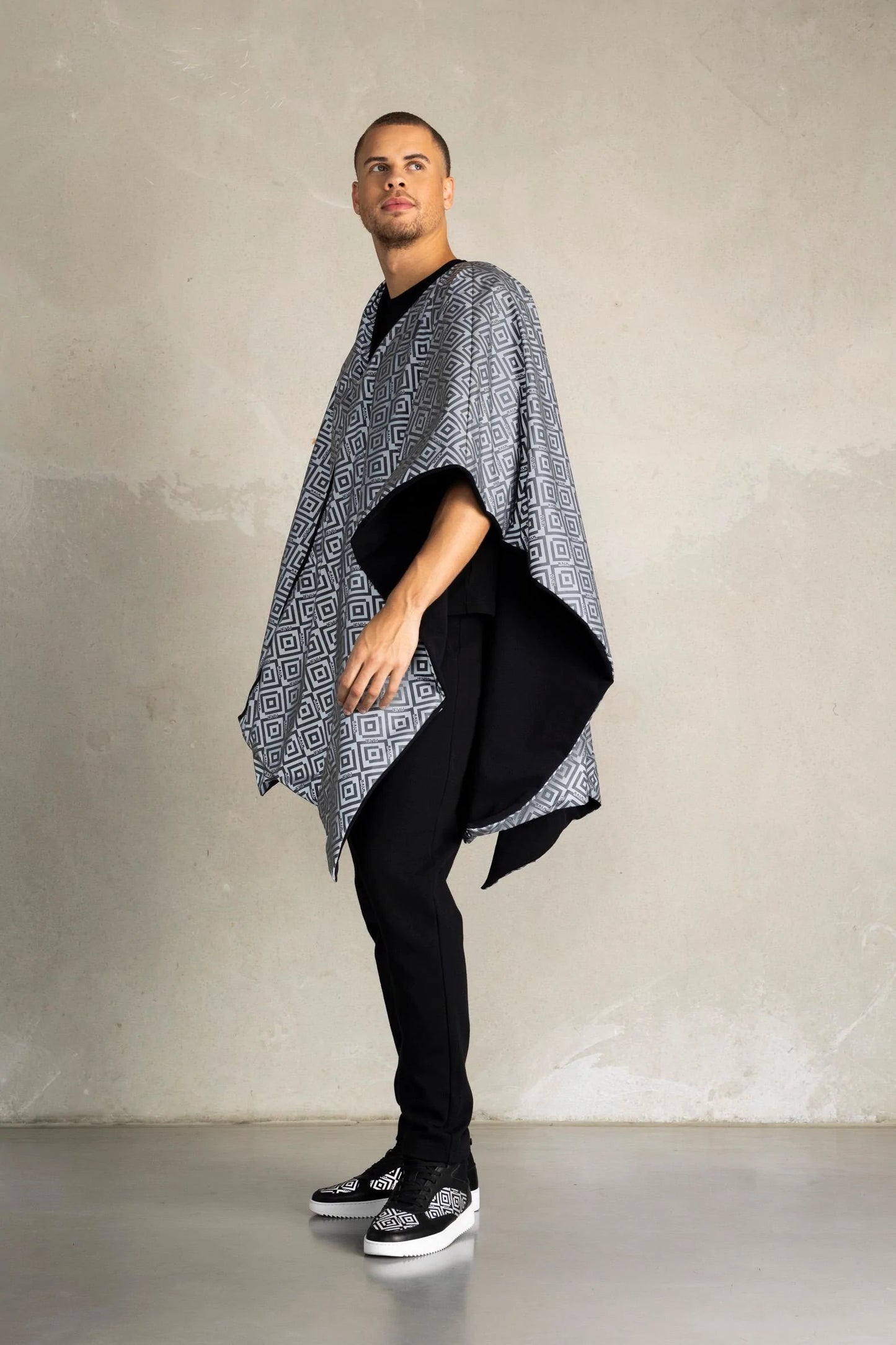 【21AW】THE RERACS｜BALCOLLAR REVER PONCHON 21AW】THE RERACS｜BALCOLLAR REVER PONCHON