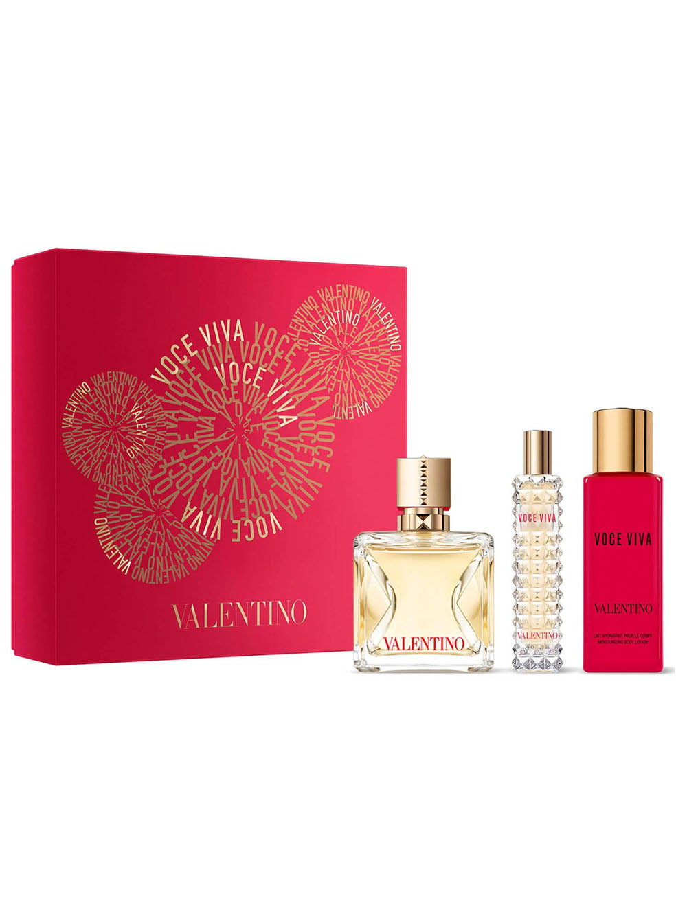 VALENTINO Voce Viva Eau de Parfum Gift Set - 100ml - MAISONDEFASHION.COM